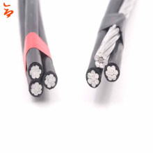 BS /Brazil Standard Duplex/ Triplex 1/0AWG ABC Cable Price list Aluminum XLPE cable